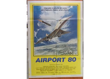 AIRPORT 80 Original Movie Poster 2F