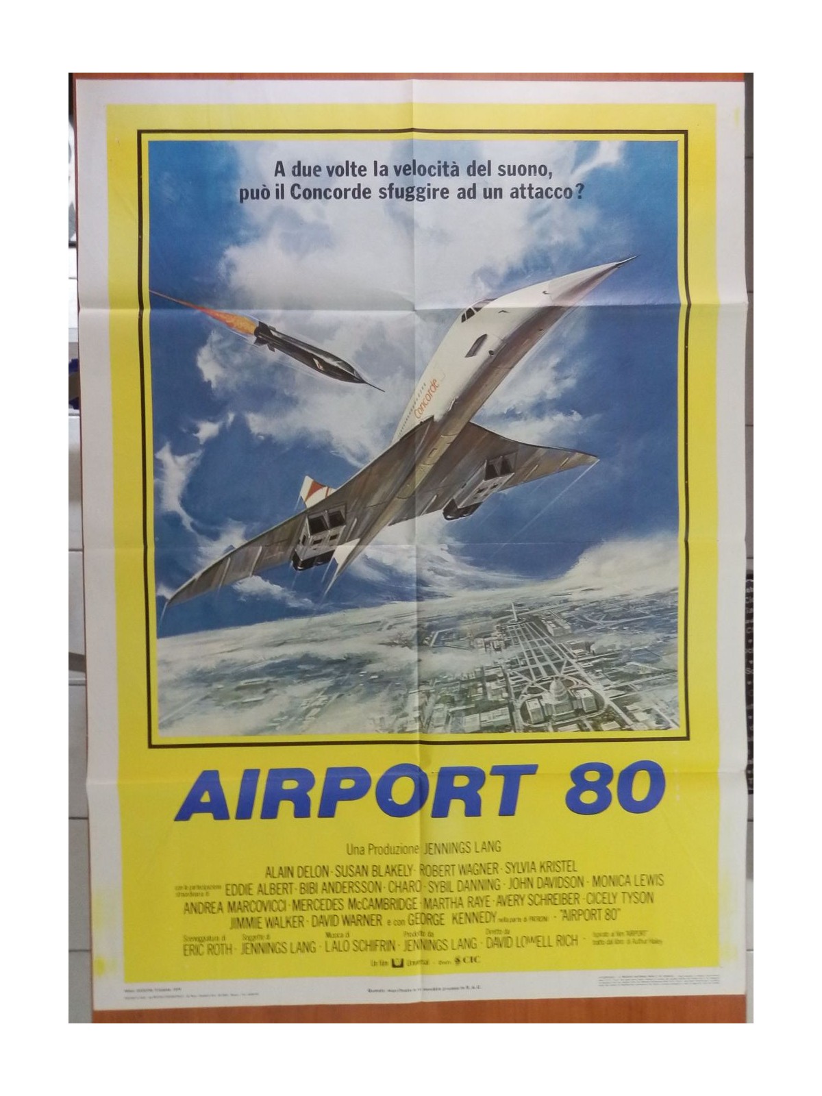 AIRPORT 80 Original Movie Poster 2F