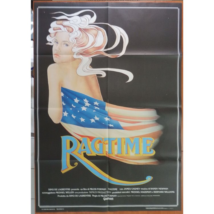 RAGTIME Manifesto cinematografico originale 2F
