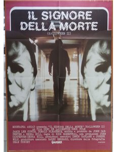 HALLOWEEN 2 IL SIGNORE DELLA MORTE Manifesto cinematografico originale 2F