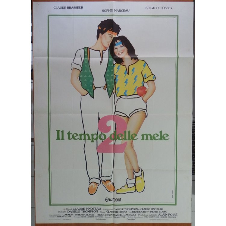 IL TEMPO DELLE MELE 2 Manifesto cinematografico originale 2F