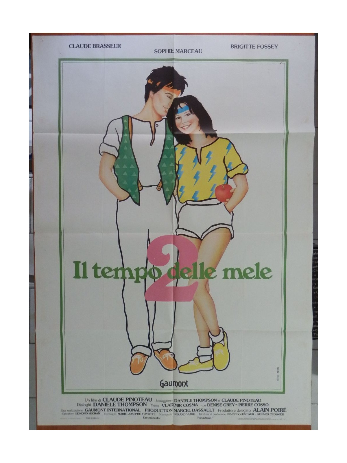 IL TEMPO DELLE MELE 2 Manifesto cinematografico originale 2F