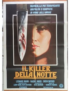 IL KILLER DELLA NOTTE Manifesto cinematografico originale 2F
