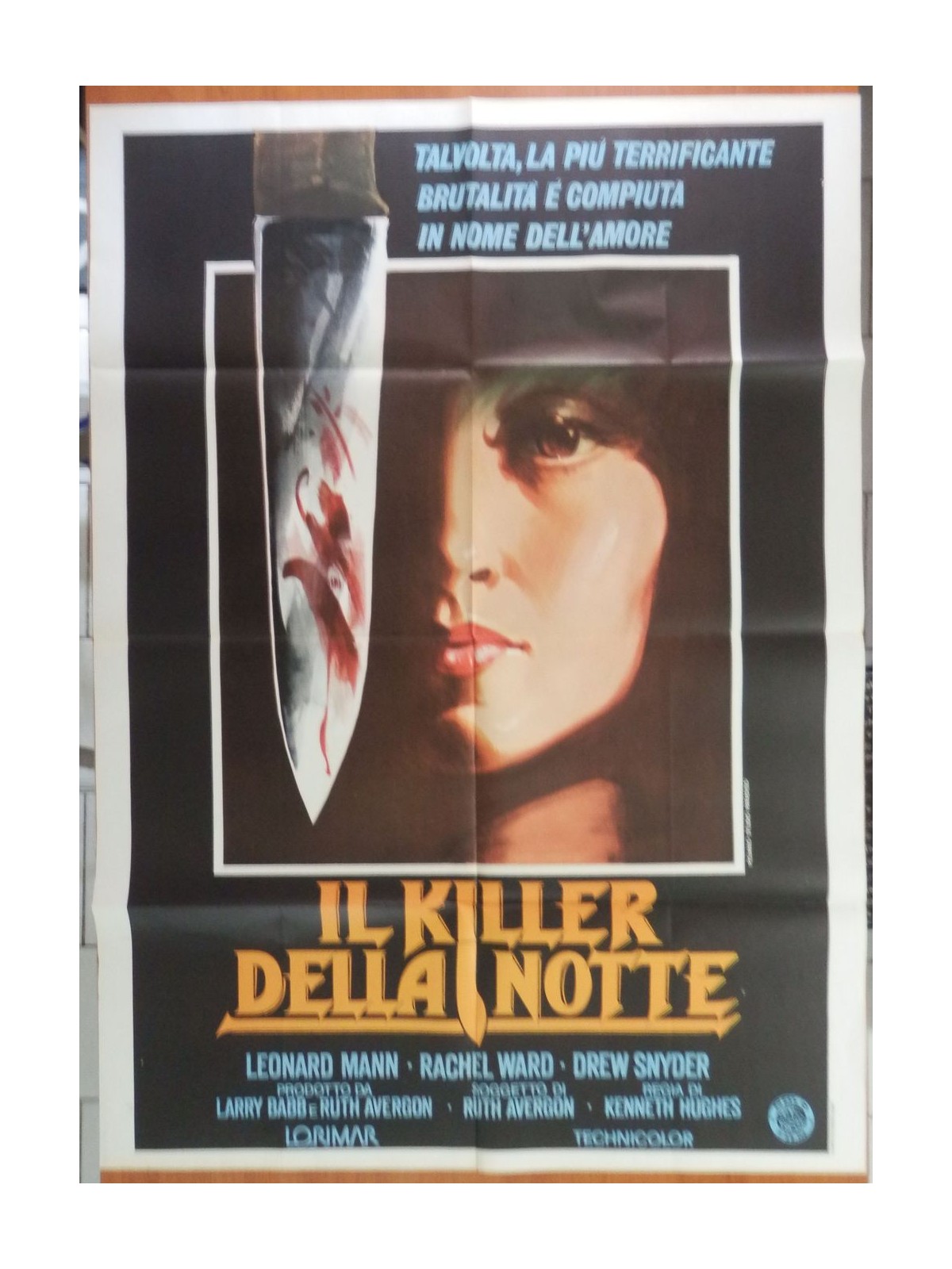 ONCE THE NIGHT COLD Original Movie Poster 2F