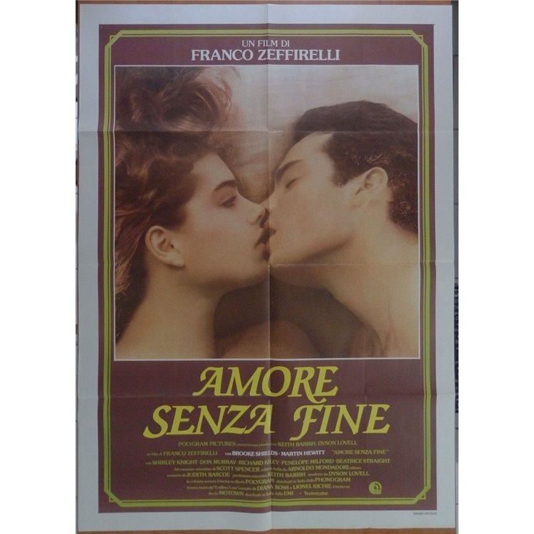 AMORE SENZA FINE Manifesto cinematografico originale 2F