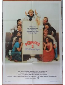 PORKY'S 2 Manifesto cinematografico originale 2F