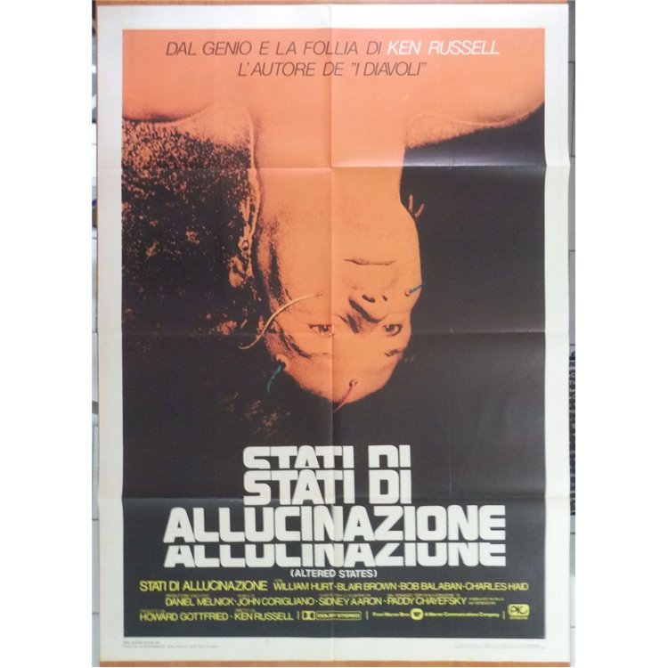STATI DI ALLUCINAZIONE Manifesto cinematografico originale 2F