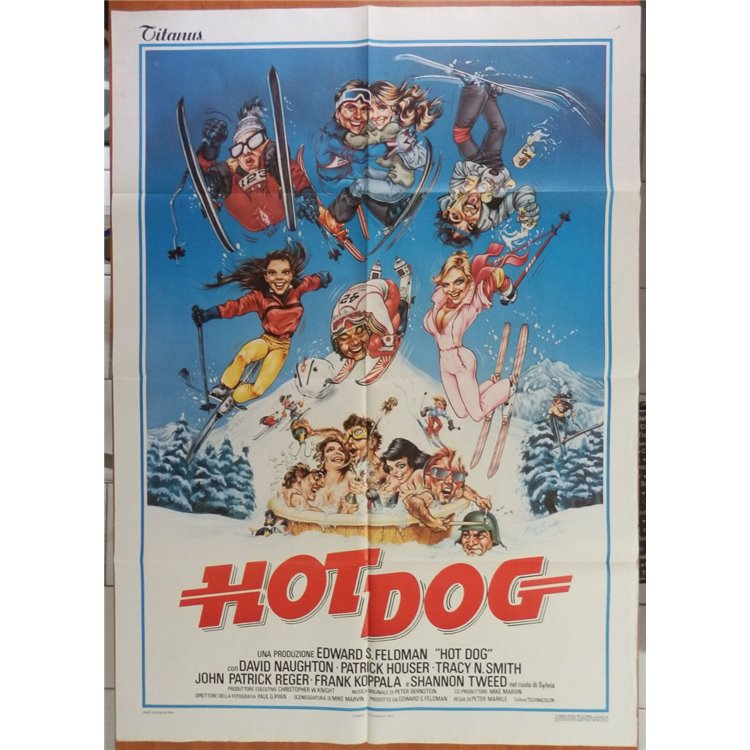 HOT DOG Manifesto cinematografico originale 2F