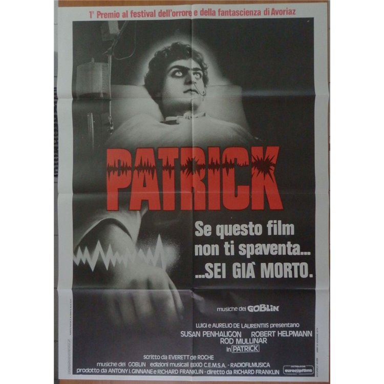 PATRICK Manifesto cinematografico originale 2F
