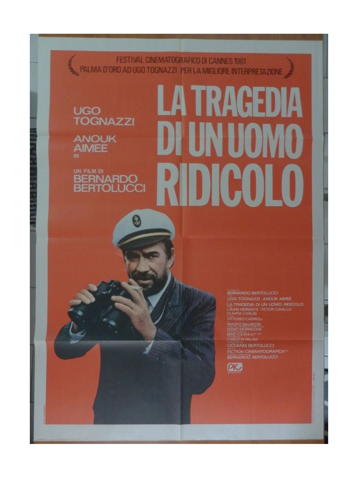 THE TRAGEDY OF A RIDICULOUS MAN Original Film Poster 2F