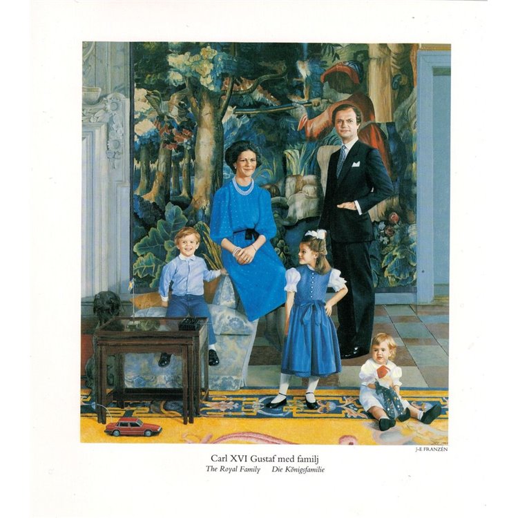 SVEZIA 1992 Folder Famiglia Reale