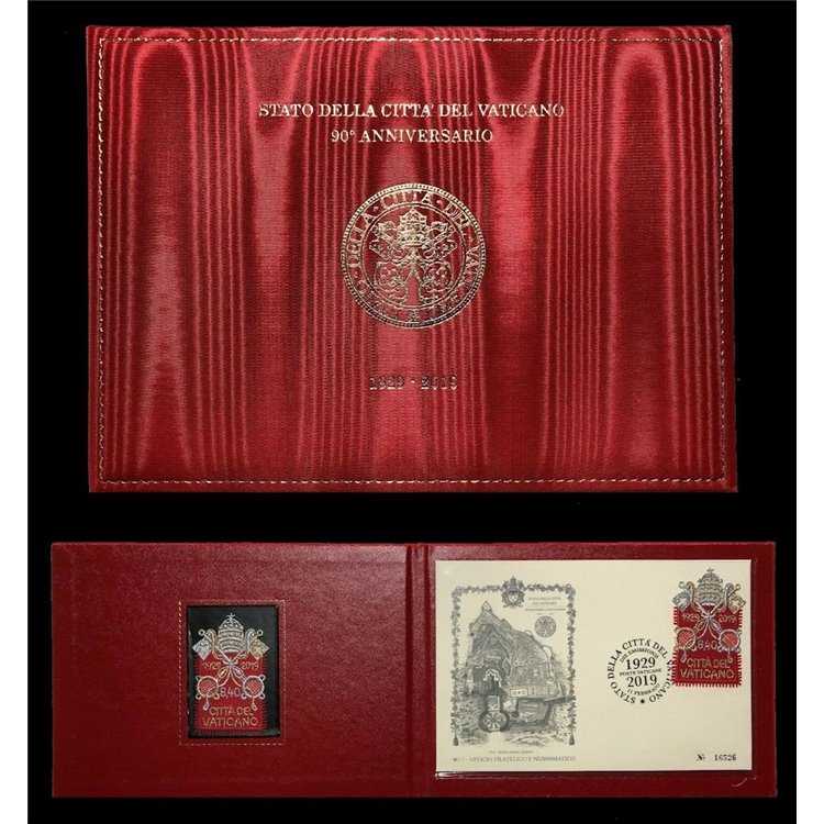VATICAN 2019 Folder 90th Anniversary of the Foundation of the Vatican City