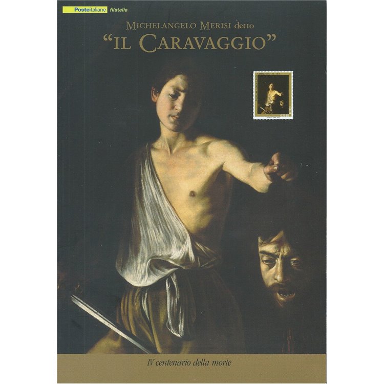 ITALIA 2010 Folder Michelangelo Merisi detto Il Caravaggio