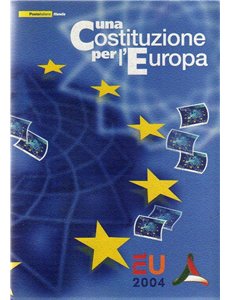 ITALY 2004 Folder A Constitution for Europe