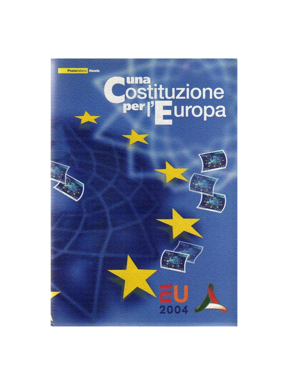 ITALY 2004 Folder A Constitution for Europe