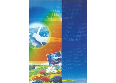 ITALIA 2008 Folder Nel Blu Dipinto di Blu