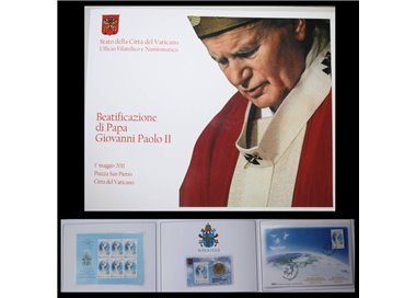 VATICAN 2011 Folder Beatification of Pope John Paul II