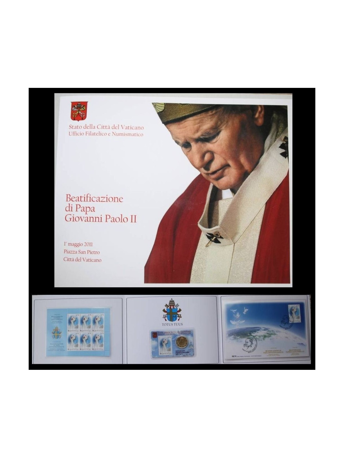 VATICAN 2011 Folder Beatification of Pope John Paul II