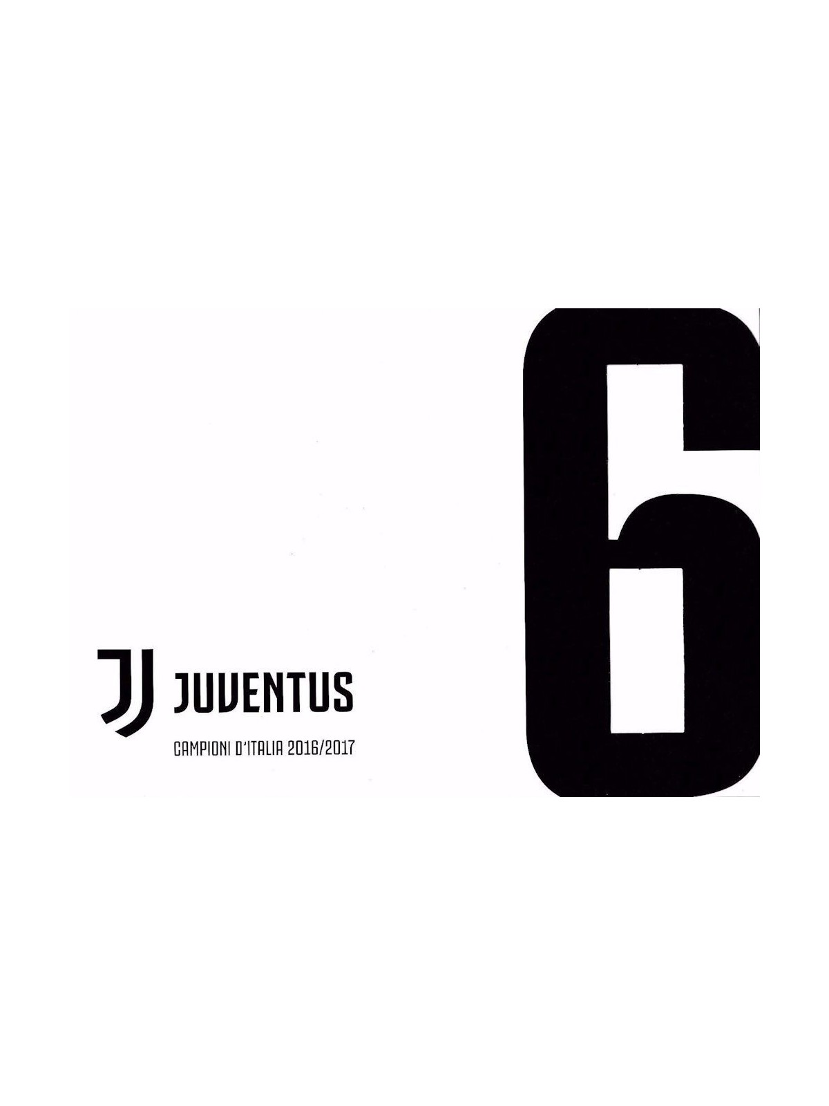 ITALIA 2017 Folder Juventus campione d'Italia