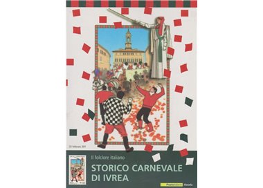 ITALY 2011 Historical Folder Carnival of Ivrea