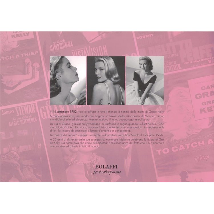 Folder Bolaffi "Ricordo di Grace Kelly"