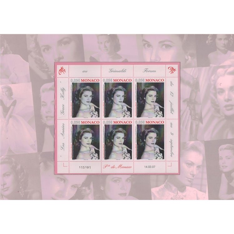 Folder Bolaffi "Ricordo di Grace Kelly"