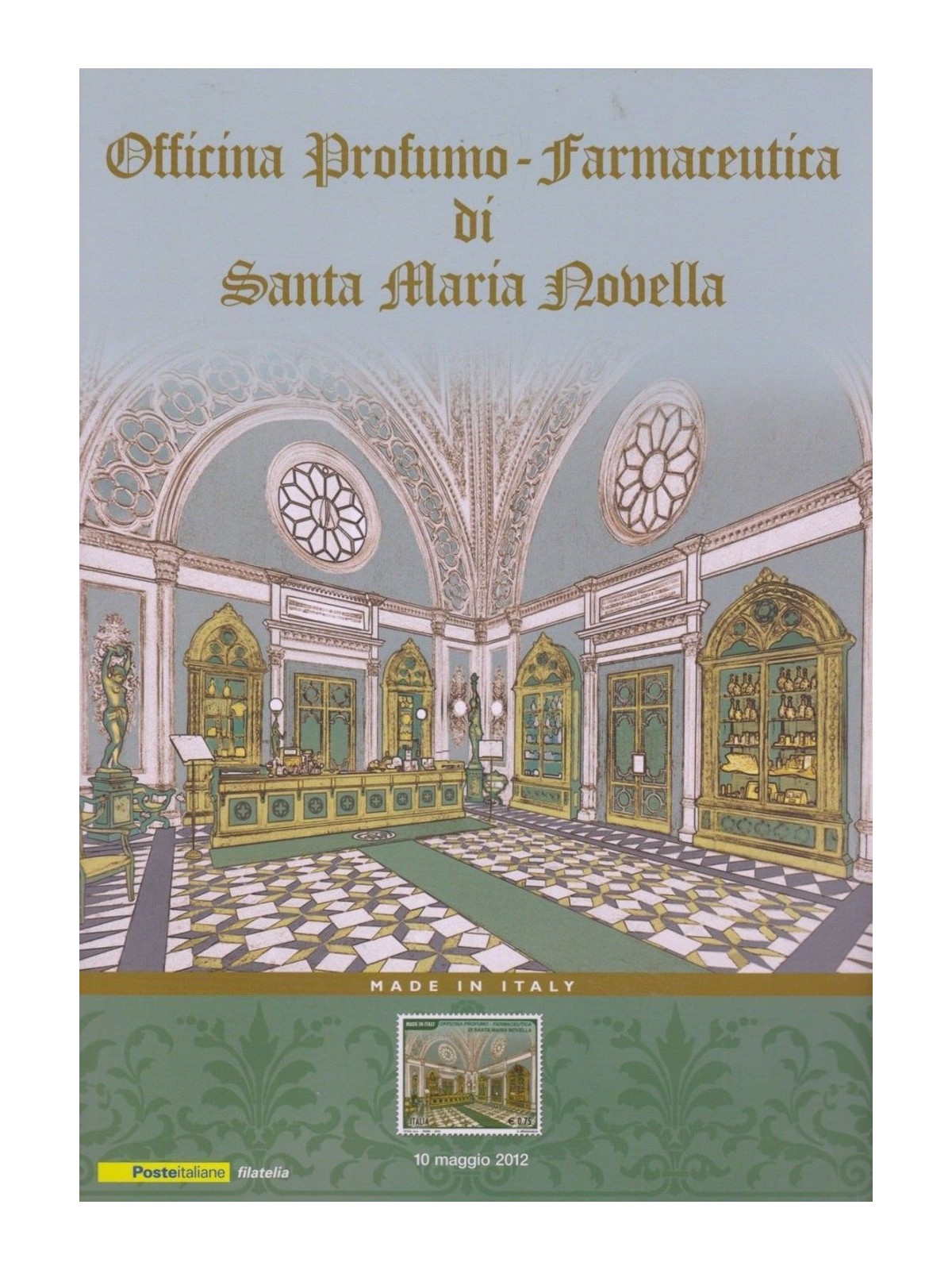 ITALY 2012 Folder Officina Profumo
