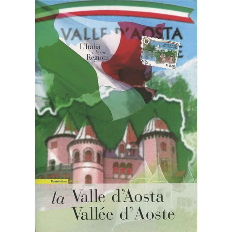 ITALY 2008 Folder Regions of Italy (Aosta Valley)