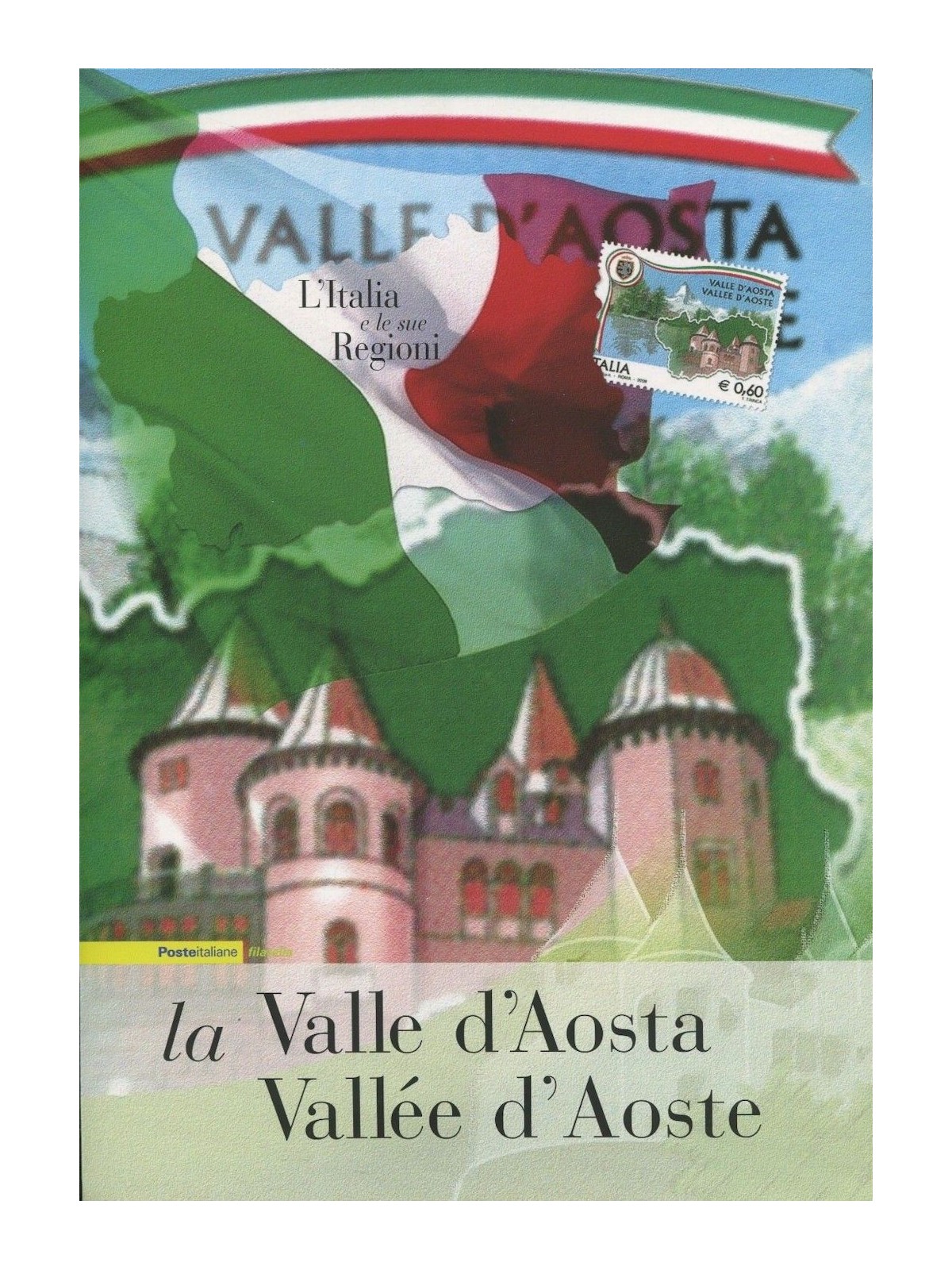 ITALY 2008 Folder Regions of Italy (Aosta Valley)