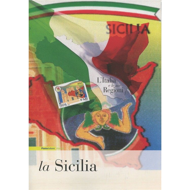 ITALIA 2008 Folder Regioni d'Italia (Sicilia)