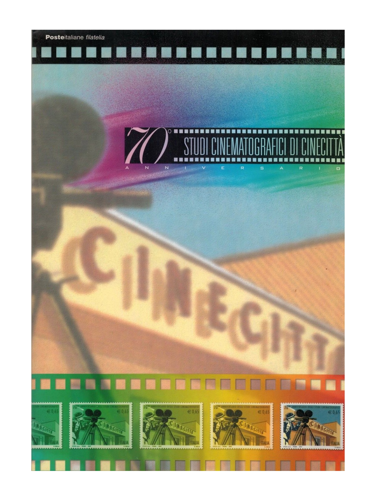 ITALY 2007 Folder Cinecittà Film Studios