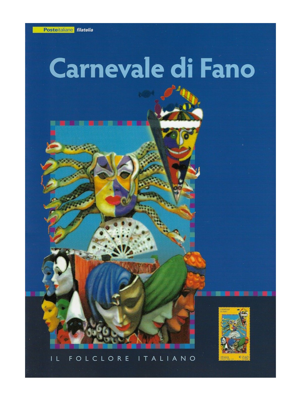 ITALIA 2013 Folder Carnevale di Fano