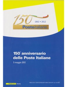 ITALIA 2012 Folder Anniversario delle Poste Italiane