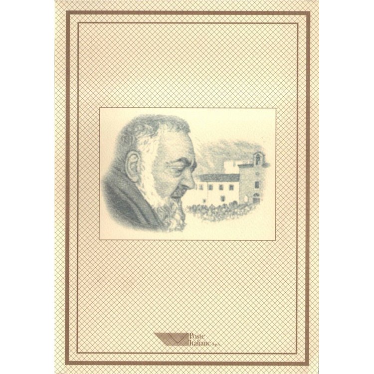 ITALY 1999 Folder Padre Pio