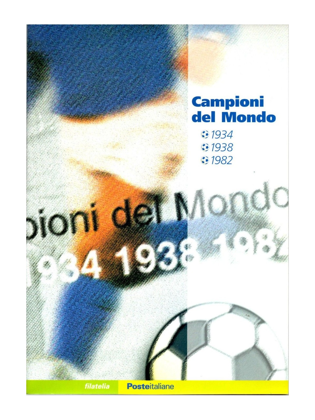 ITALIA 2004 Folder Campioni del Mondo