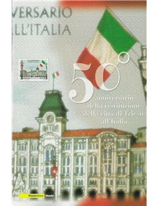 ITALY 2004 Folder 50th Anniversary of the Restitution of Trieste to Italy