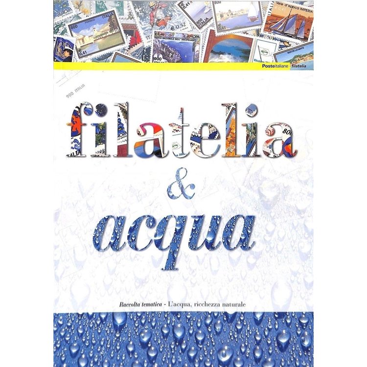 ITALIA 2003 Folder Filatelia & Acqua