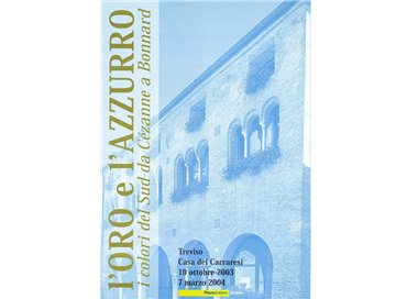 ITALY 2003 Folder Gold and Blue