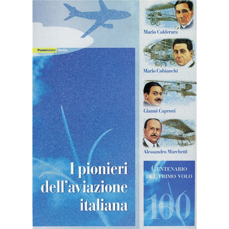 ITALIA 2003 Folder Pionieri dell'aviazione