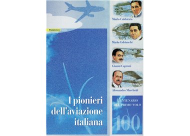 ITALIA 2003 Folder Pionieri dell'aviazione