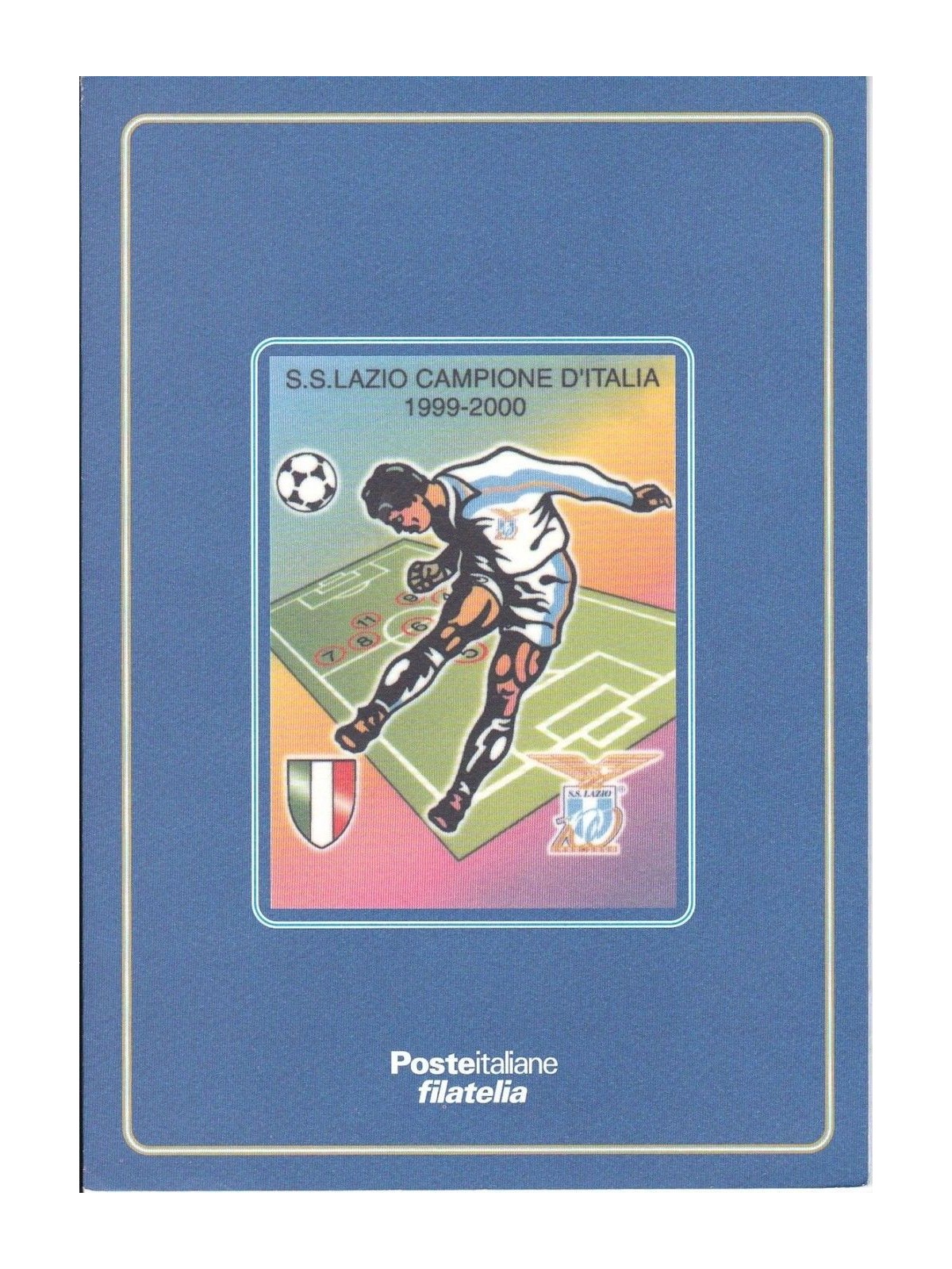 ITALIA 2000 Folder Lazio Campione d'Italia