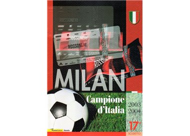 ITALY 2004 Folder Milan Champion of Italy