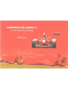 ITALIA 2000 Folder Campionato del Mondo F1