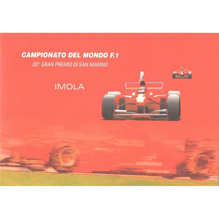 ITALY 2000 F1 World Championship Folder