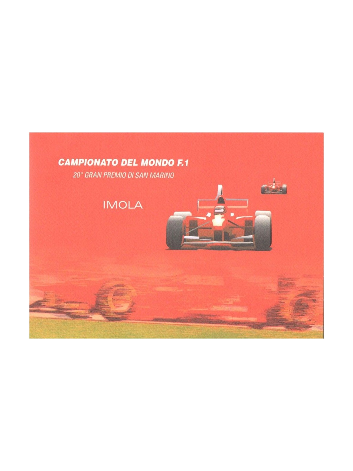 ITALY 2000 F1 World Championship Folder