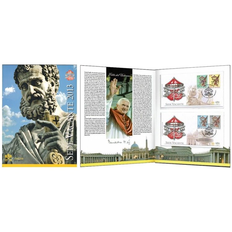 VATICAN 2013 Folder Sede Vacante