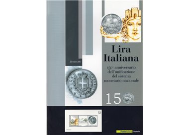 ITALY 2012 Folder Anniversary of the Lira