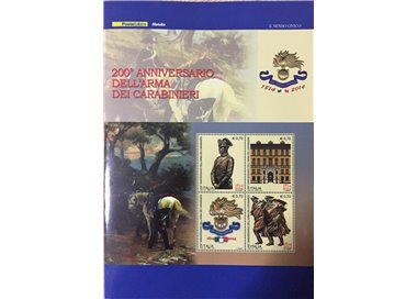 ITALY 2019 Folder 200th Anniversary of the Carabinieri