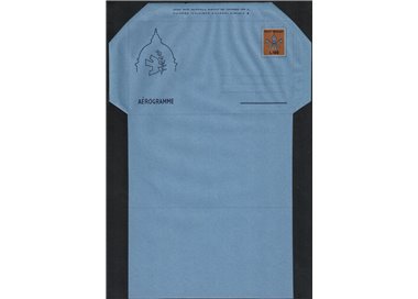 VATICAN 1976 Dove in flight, new unfolded aerogram