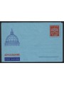 VATICAN 1954 Dome £100 vermilion red, new aerogram
